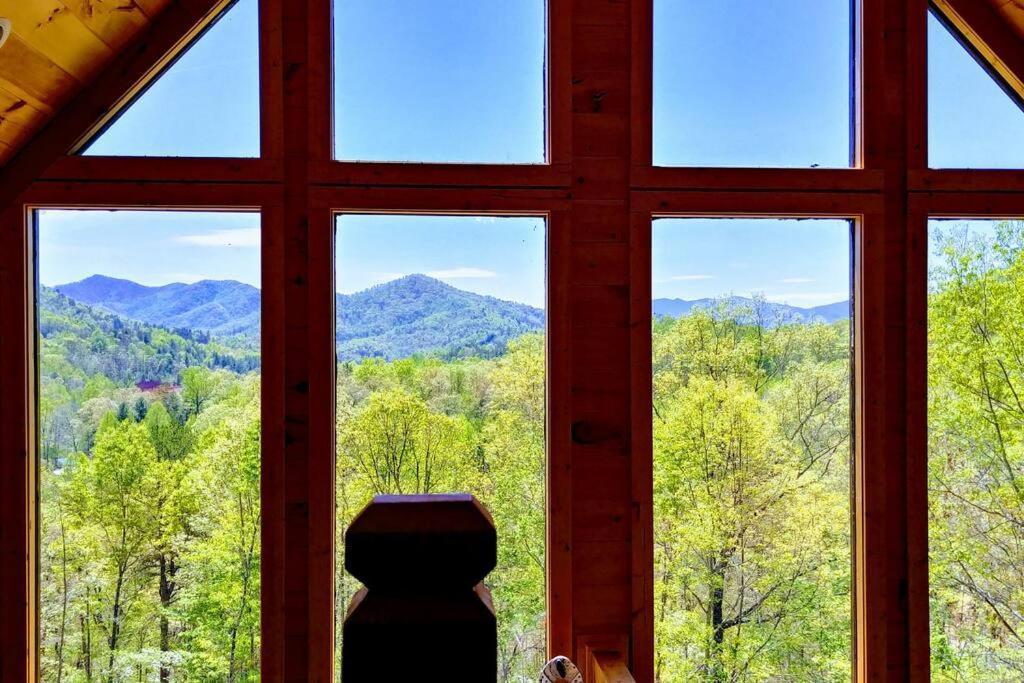 Peace Of Heaven ~ Modern Chic Cabin W/ Majestic Mountain Views Брайсон-Сити Экстерьер фото
