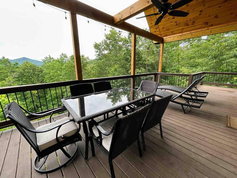 Peace Of Heaven ~ Modern Chic Cabin W/ Majestic Mountain Views Брайсон-Сити Экстерьер фото
