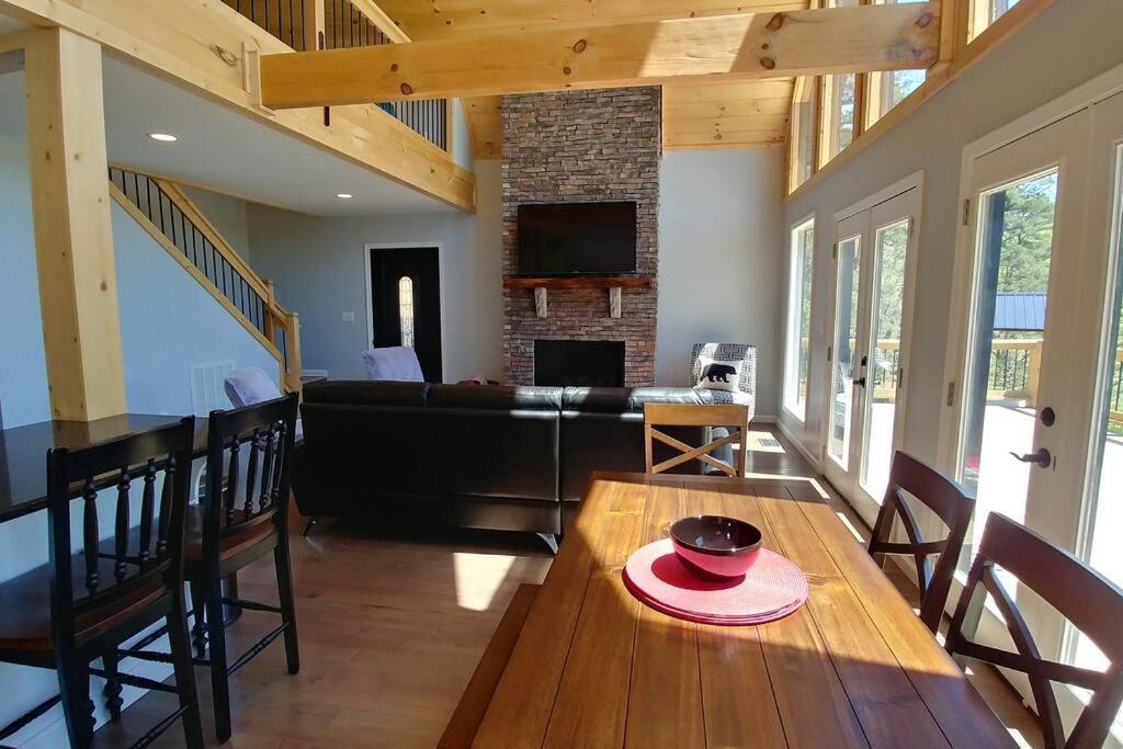 Peace Of Heaven ~ Modern Chic Cabin W/ Majestic Mountain Views Брайсон-Сити Экстерьер фото